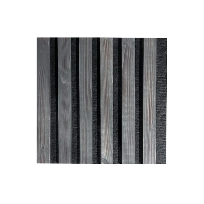 Natural wood wall panel 2700 x 300mm (Dark grey-Black) Natural wood wall panel 2700 x 300mm (Dark grey-Black)